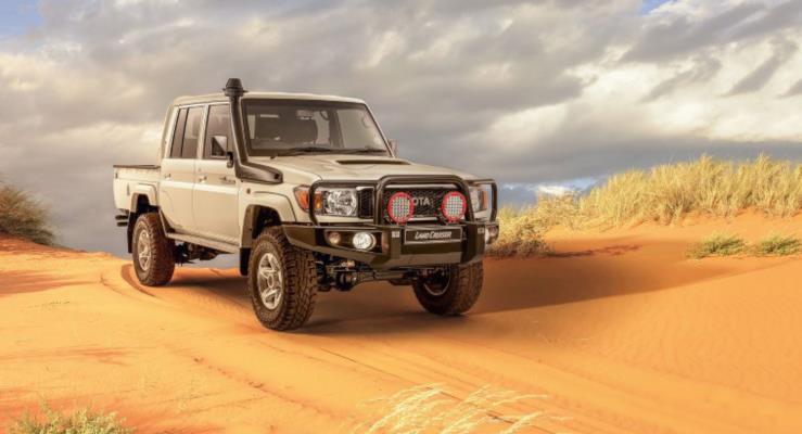Yeni Toyota Land Cruiser Namib Afrikann Zorlu Koullar in Yapld