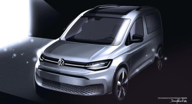 Yeni VW Caddy, ubat'taki Tantmndan nce izimlerle Karmzda