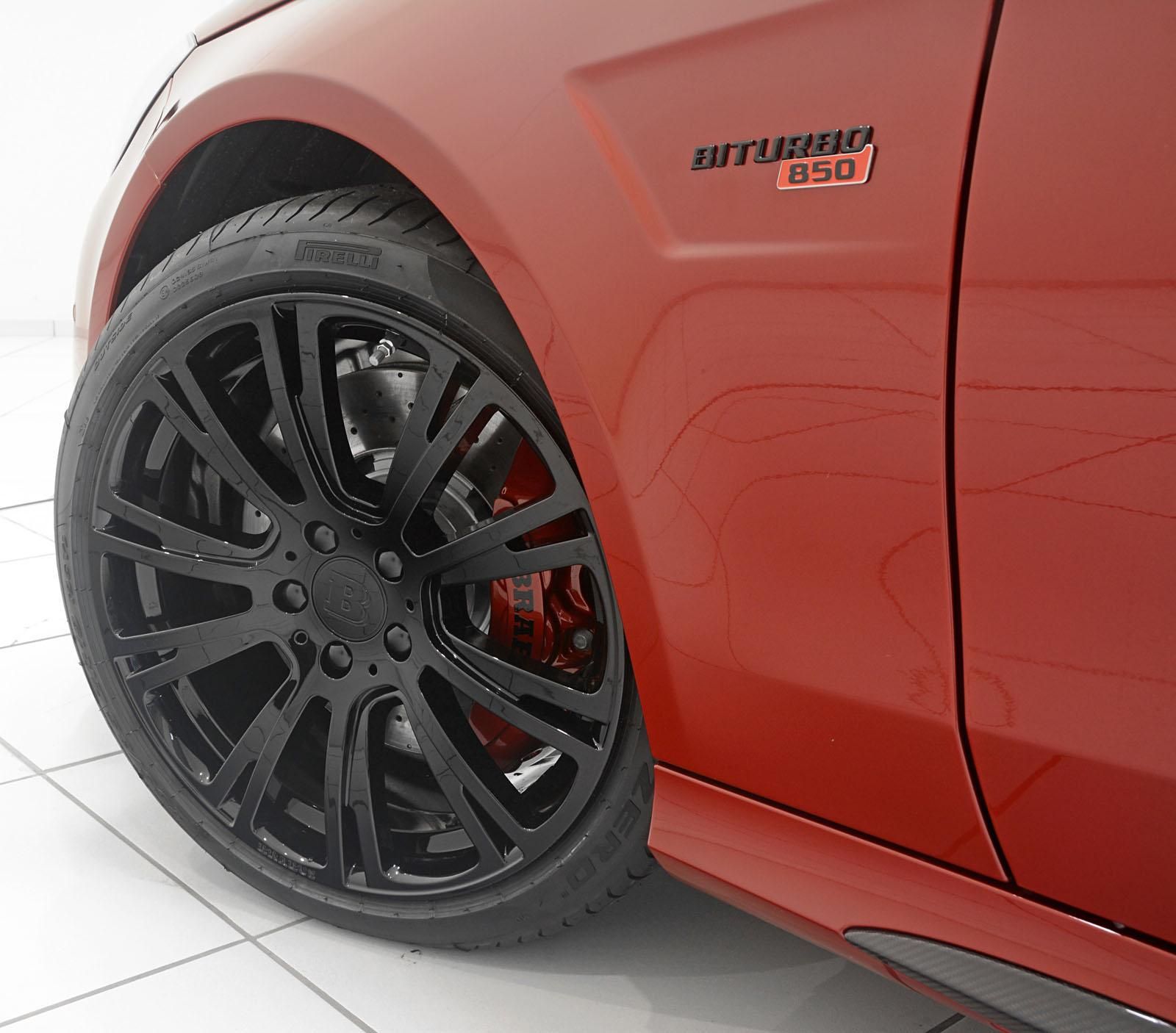 MERCEDES E63 AMG BAZLI BRABUS 850 RESM GALERS