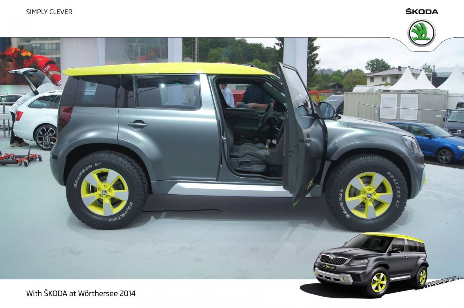 SKODA YET EXTREME KONSEPT WORTHERSEE RESM GALERS