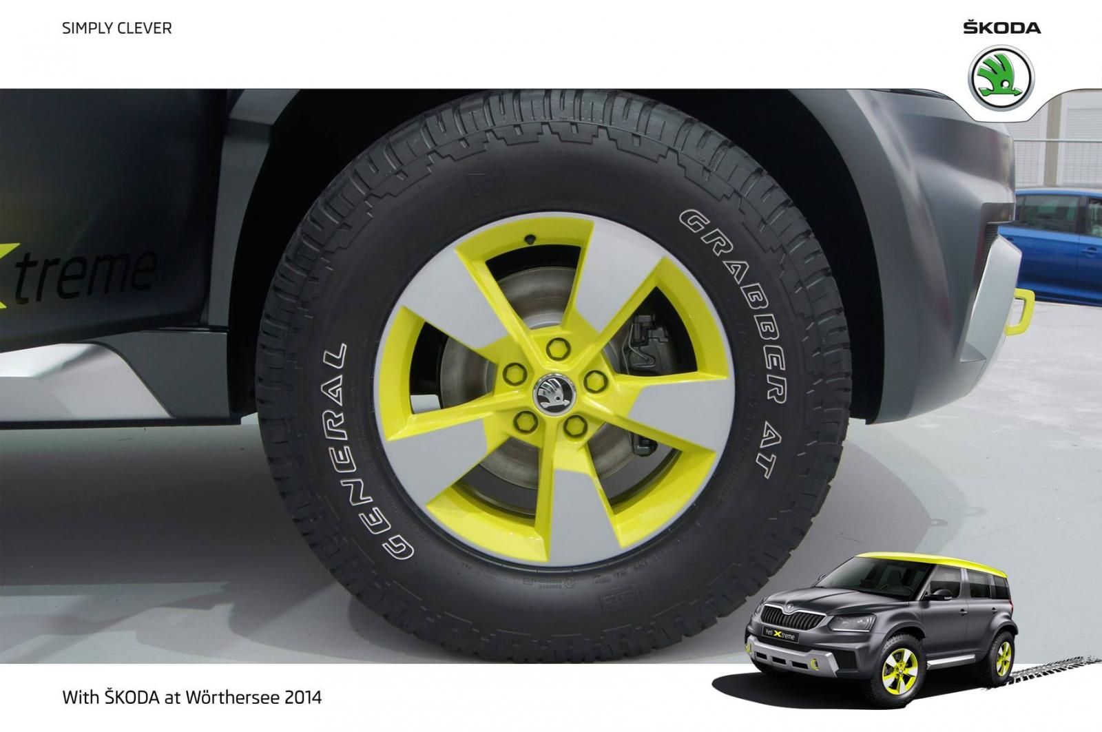 SKODA YET EXTREME KONSEPT WORTHERSEE RESM GALERS