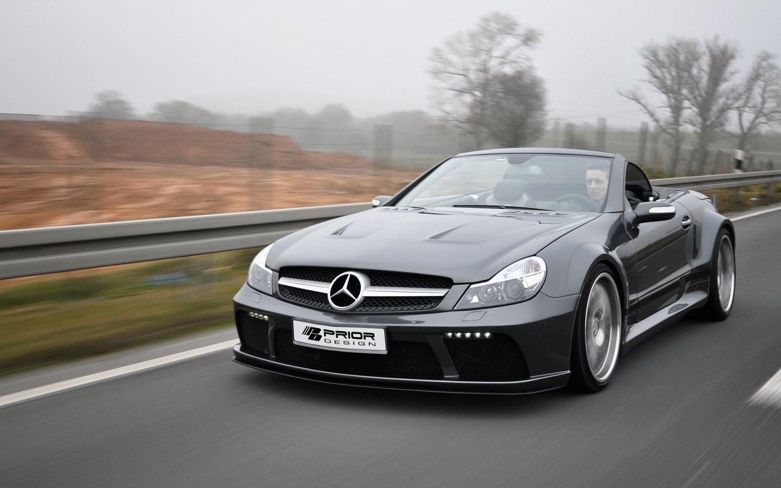 MERCEDES SL BLACK EDTON GALER