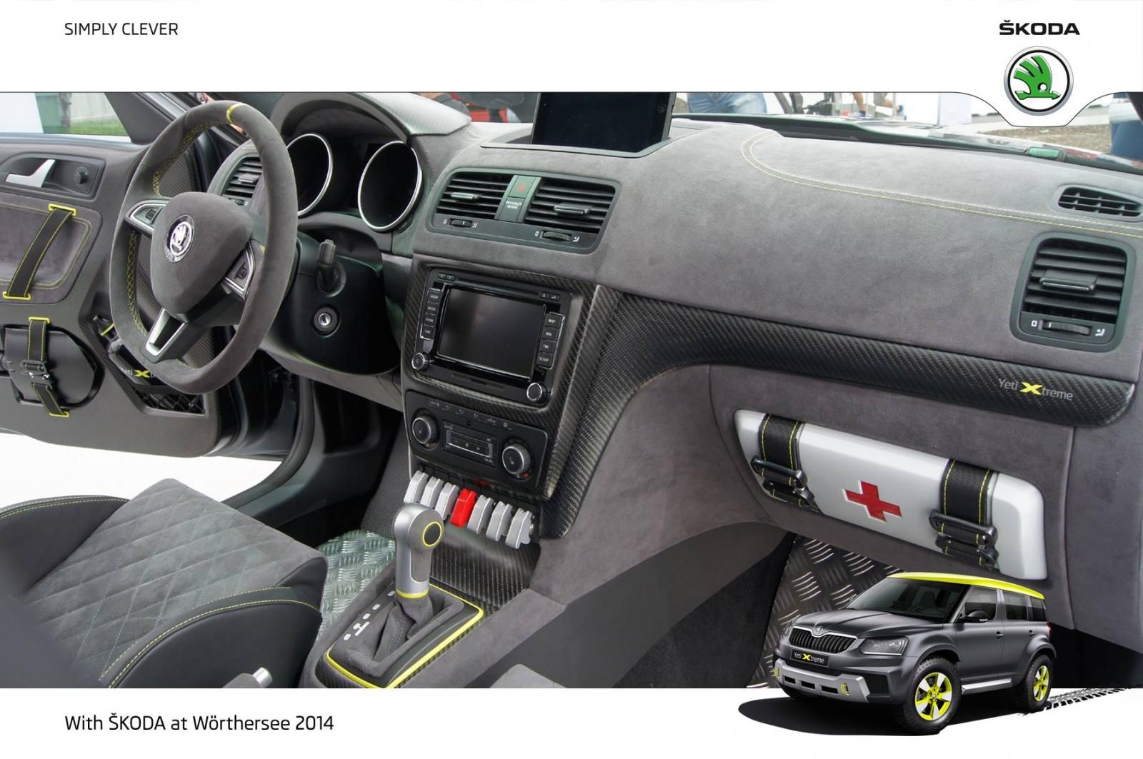 SKODA YET EXTREME KONSEPT WORTHERSEE RESM GALERS