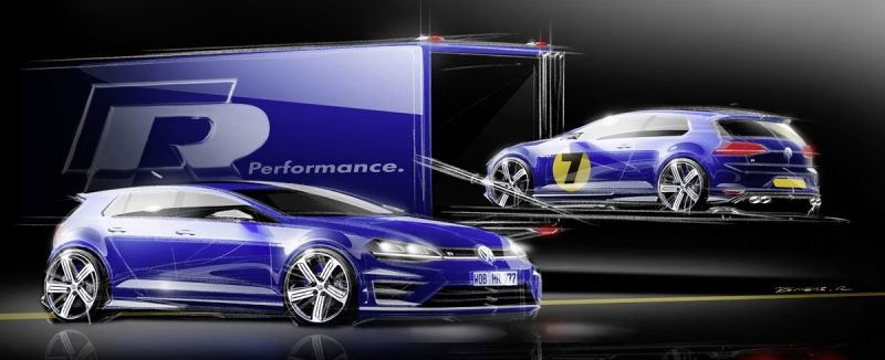 YEN VOLKSWAGEN GOLF R'NN RESM FOTORAF GALERS