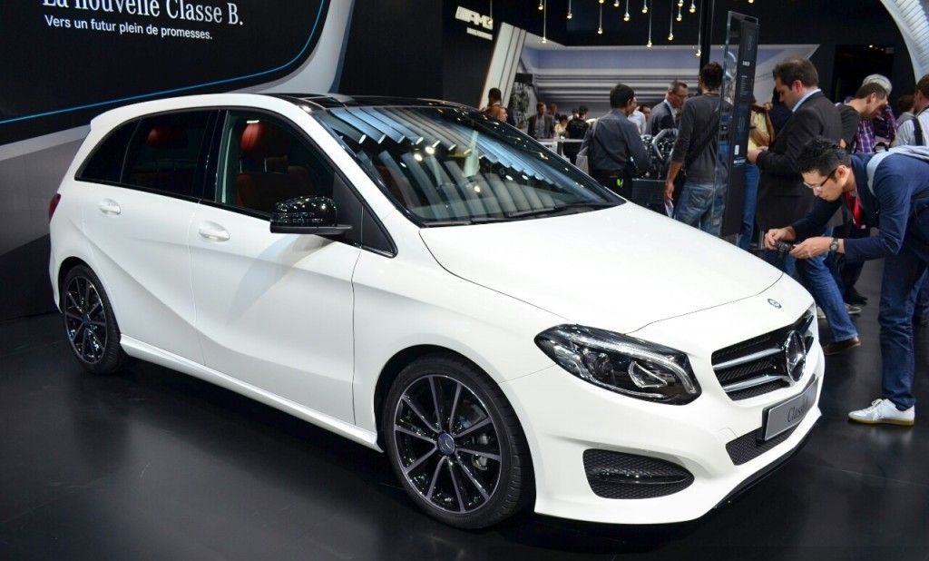 YENİ 2015 MERCEDES B SERİSİ PARİS FUARI RESİMLERİ