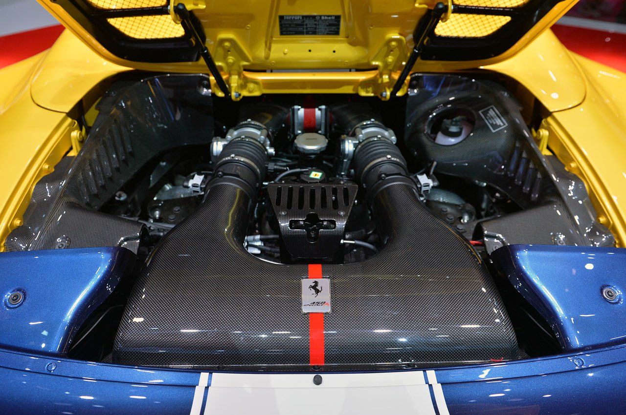 FERRAR 458 SPECALE A, PARS FUARI RESMLER