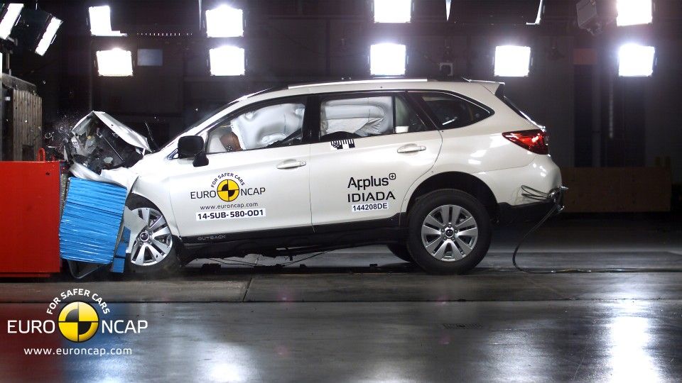 SUBARU OUTBACK EURONCAP GVENLK TEST RESM GALERS