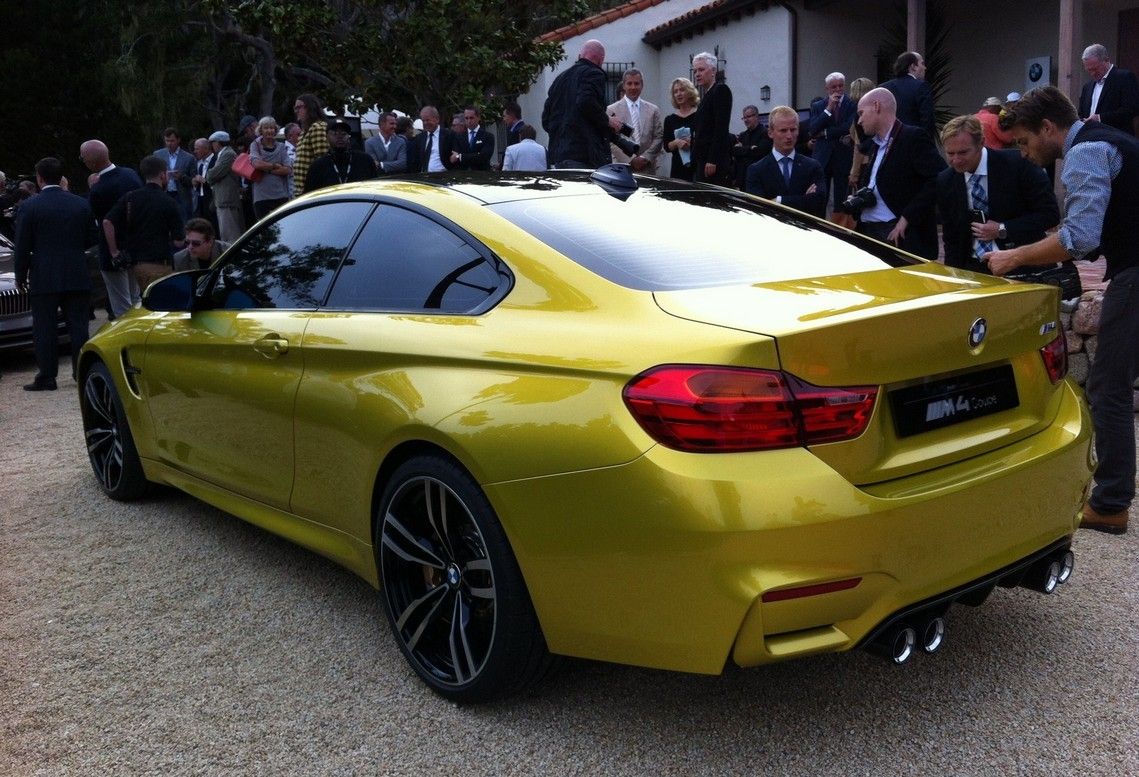 YEN BMW M4 COUPE KONSEPT PEEBLE BEACH TANITIM RESM GALERS