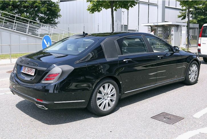 YEN MERCEDES S600 PULLMAN KAMUFLAJLI RESM GALERS