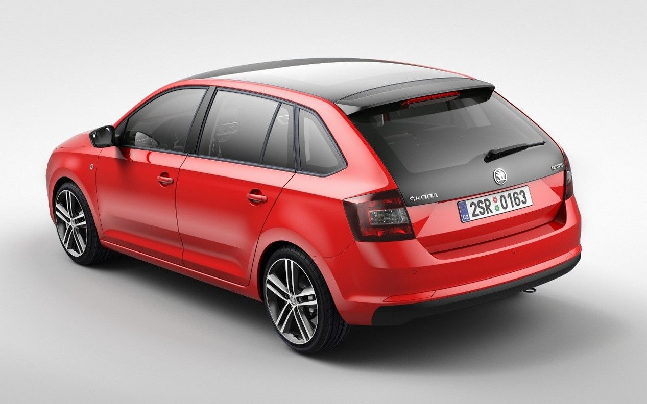 YEN SKODA RAPD SPACEBACK RESM FOTORAF GALERS