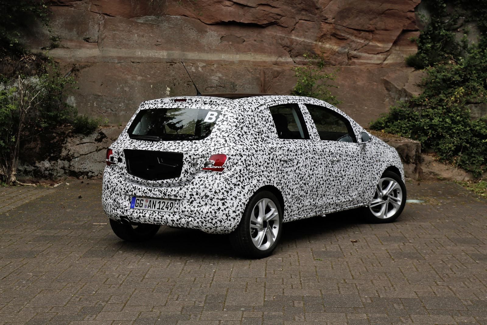 YEN OPEL CORSA RESM KAMUFLAJLI RESM GALERS