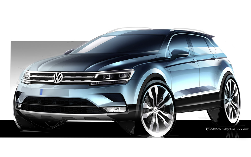 2016 VW Tiguan ilk resim galerisi