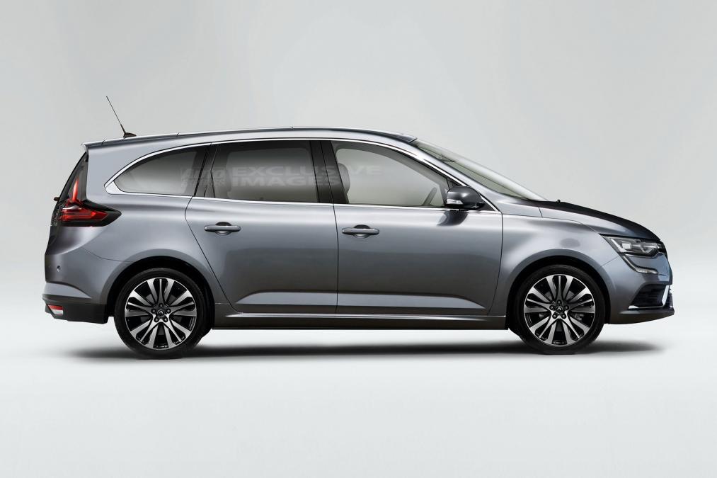 2016 Renault Scenic Taslak Resim Galerisi