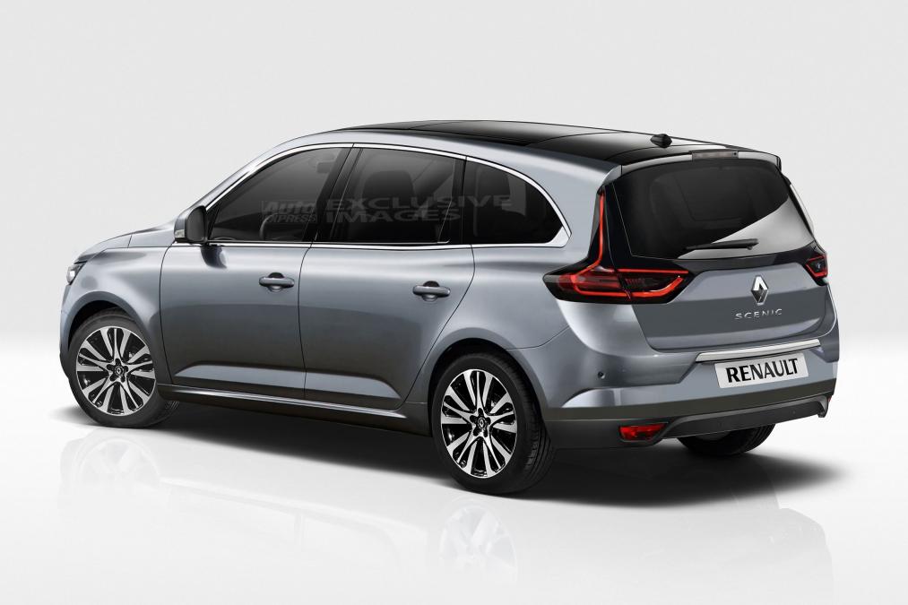 2016 Renault Scenic Taslak Resim Galerisi