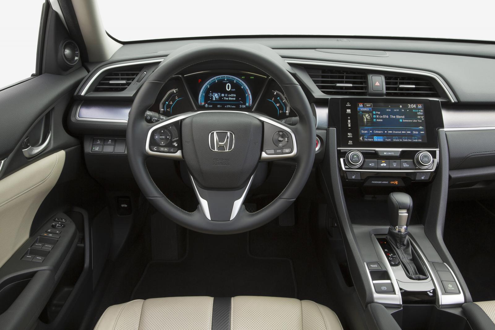 2016 Honda Civic Sedan Amerika Detayl� Resim Galerisi