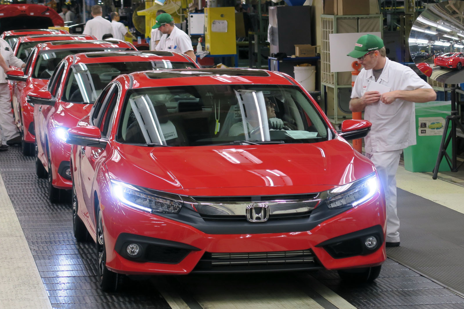 2016 Honda Civic Sedan �retimde Resim Galerisi
