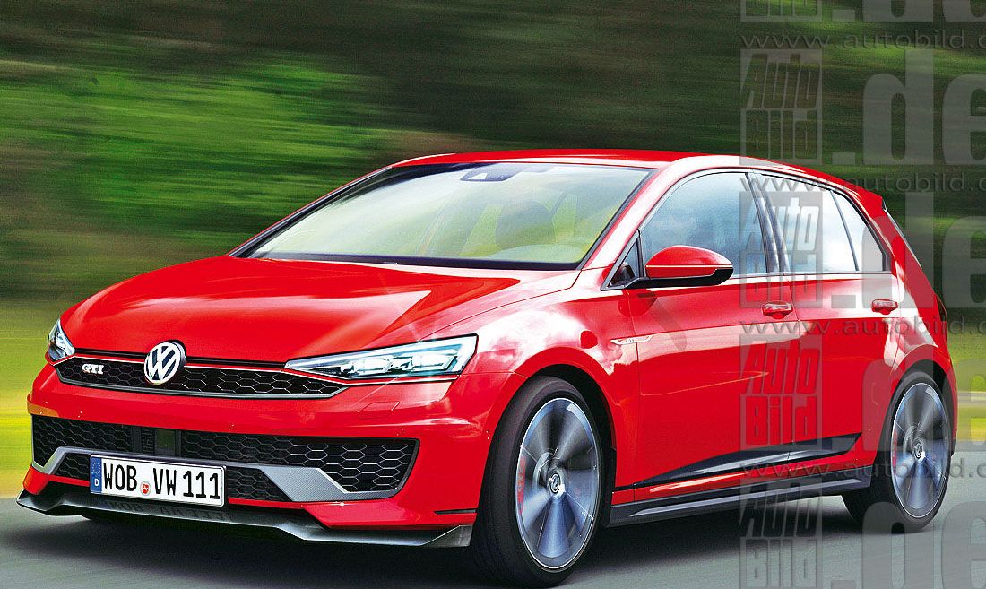 2017 VW Golf Taslak Resim Galerisi