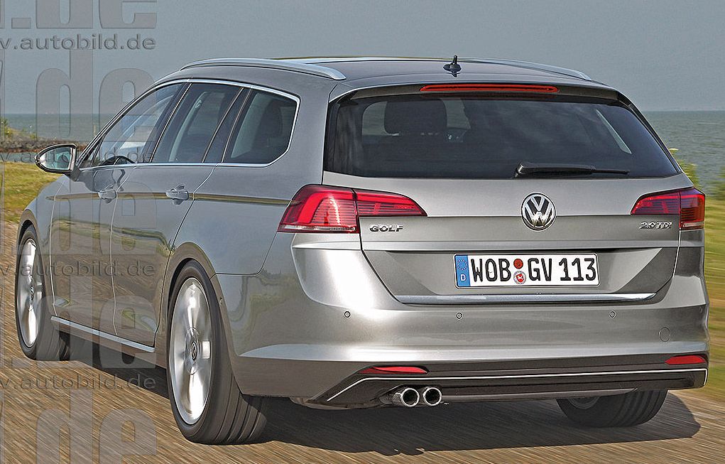 2017 VW Golf Taslak Resim Galerisi