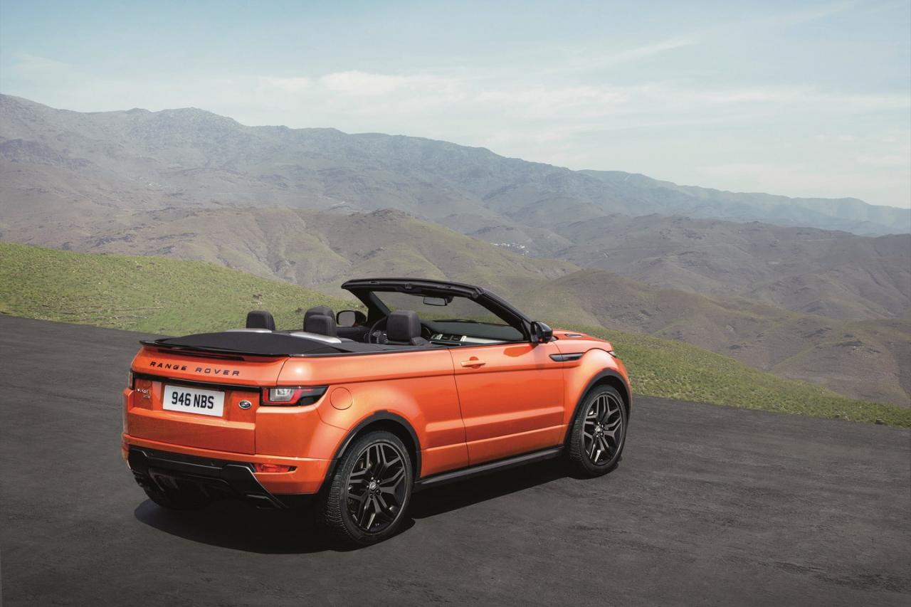 2016 Range Rover Evoque Convertible Resim Galerisi