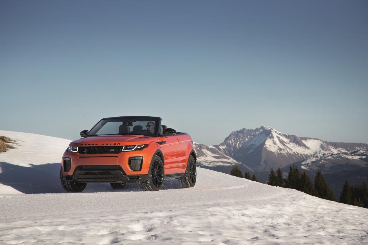 2016 Range Rover Evoque Convertible Resim Galerisi