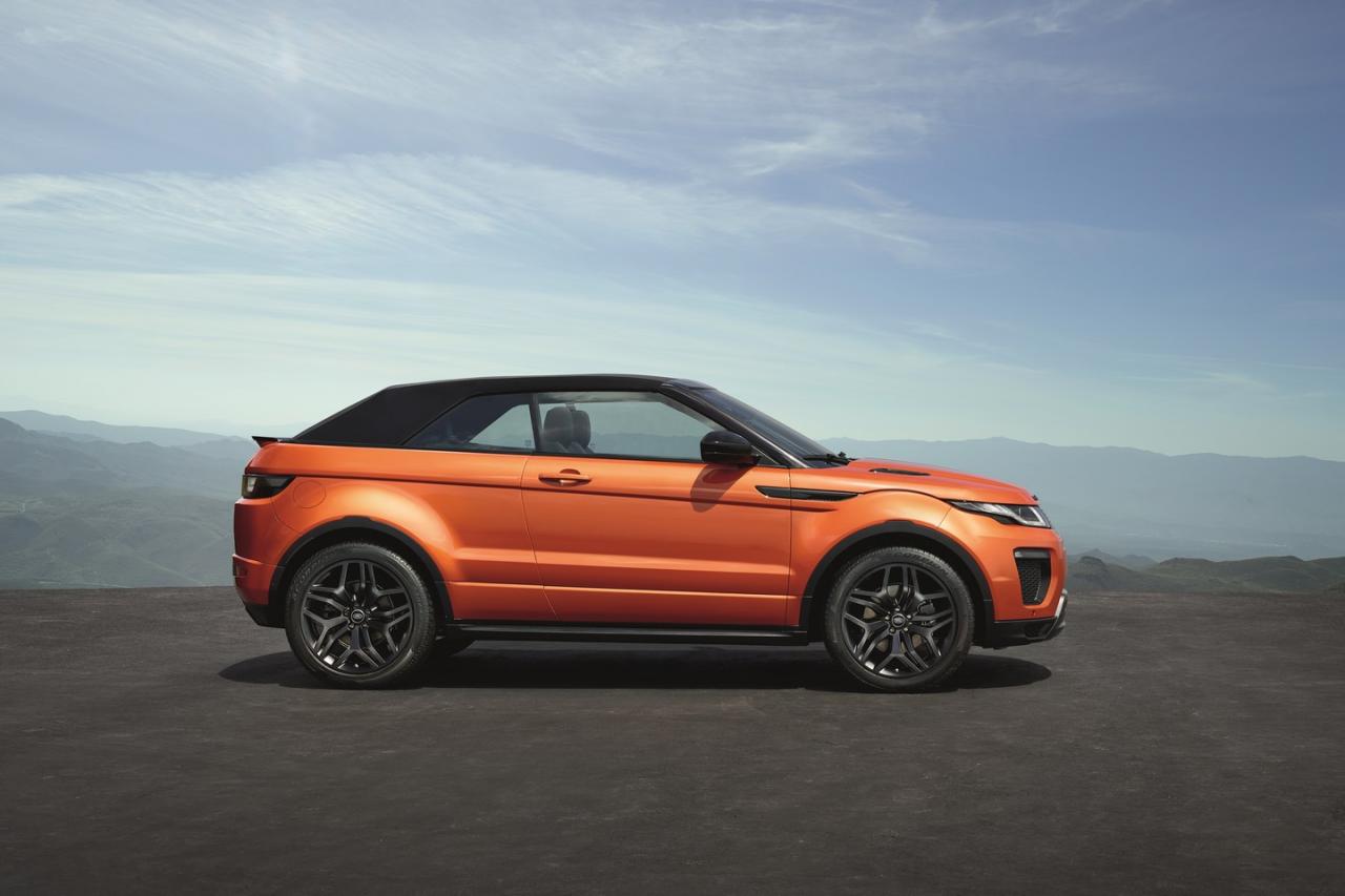 2016 Range Rover Evoque Convertible Resim Galerisi