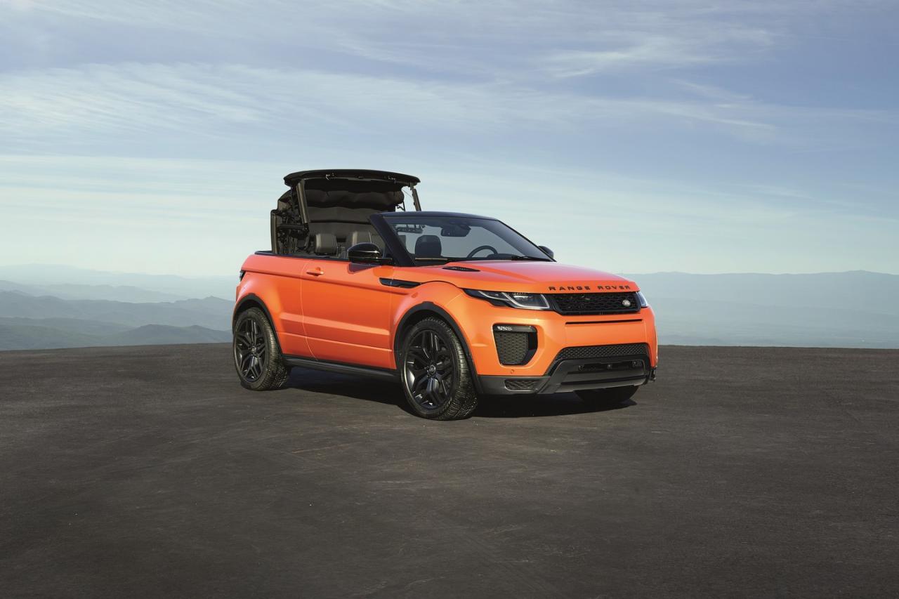 2016 Range Rover Evoque Convertible Resim Galerisi