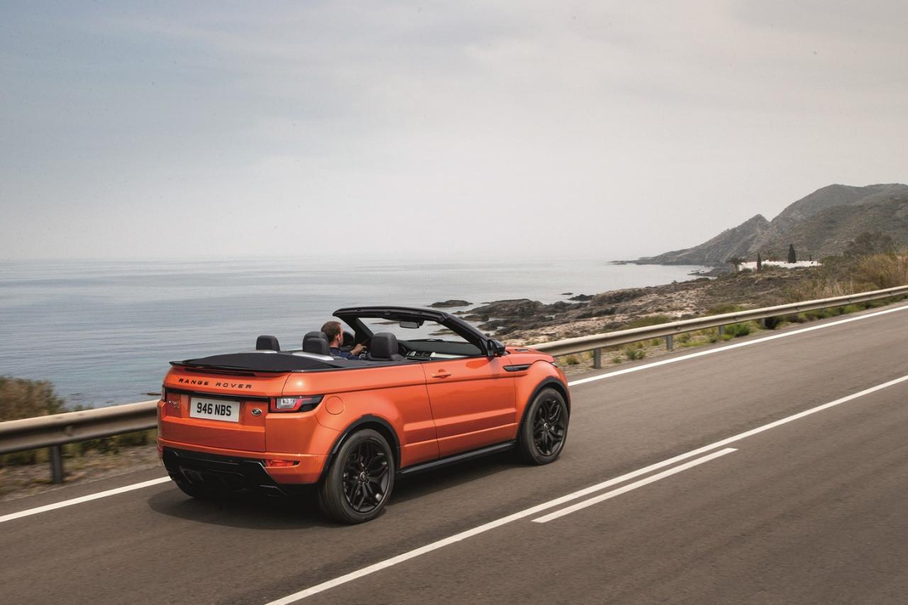 2016 Range Rover Evoque Convertible Resim Galerisi