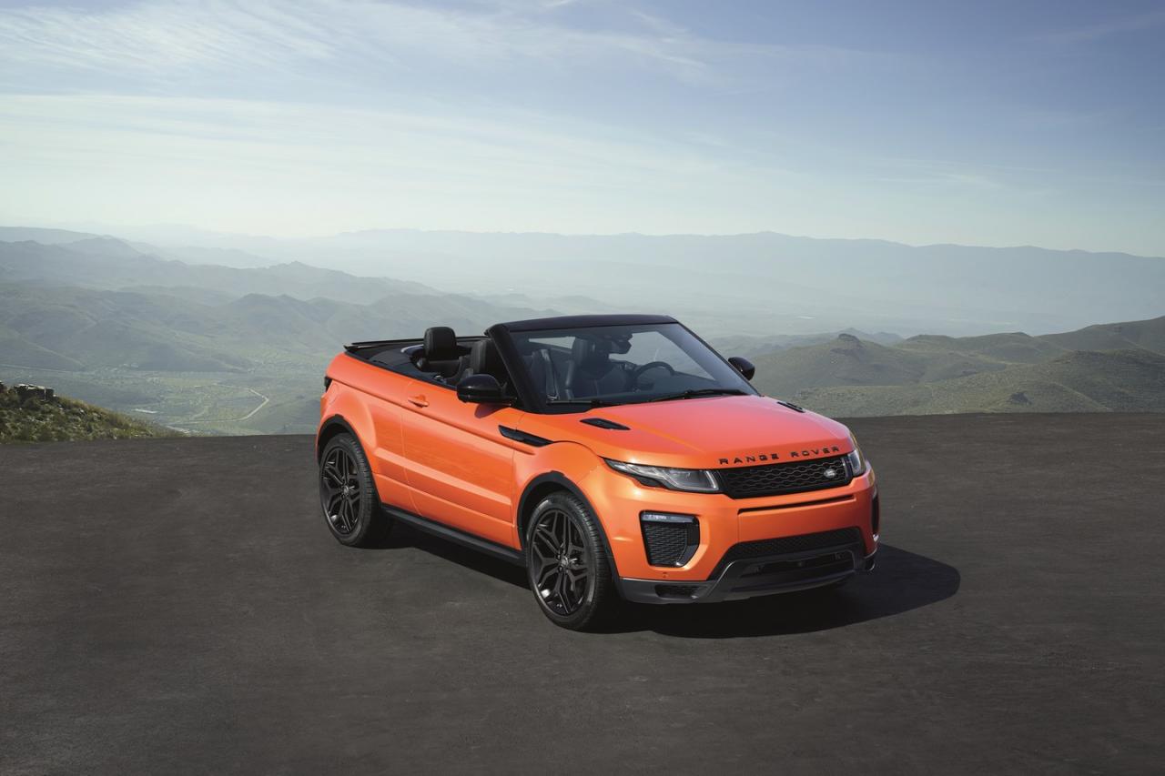 2016 Range Rover Evoque Convertible Resim Galerisi