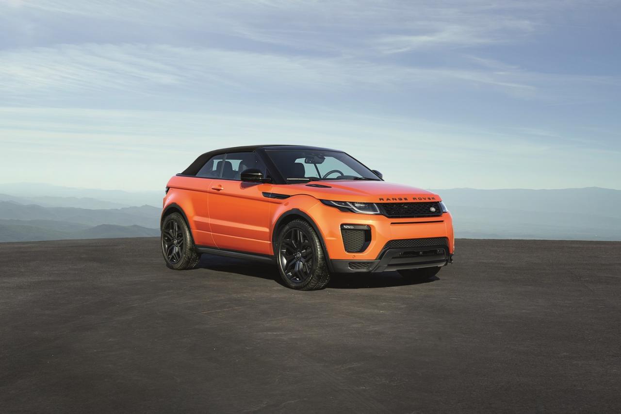 2016 Range Rover Evoque Convertible Resim Galerisi