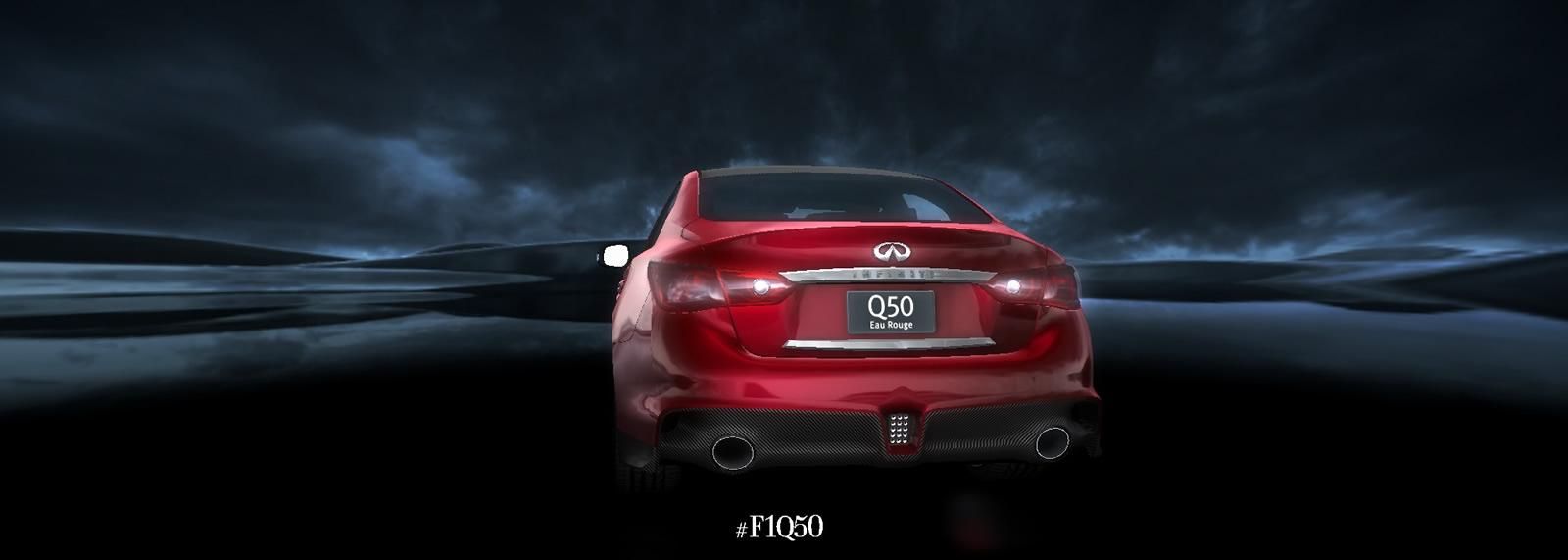 INFINITY Q50 EAU ROUGE CONCEPT LK RESM GALERS
