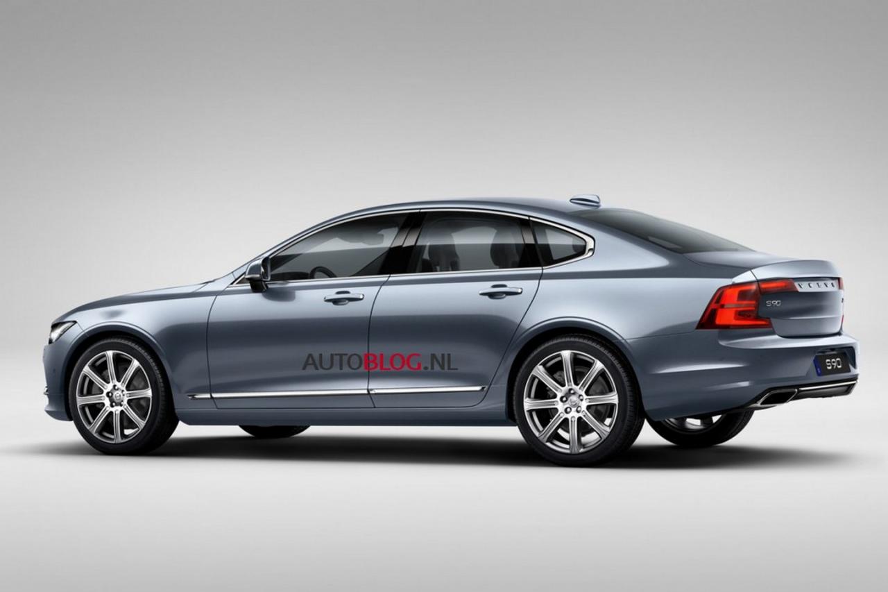 Yeni 2016 Volvo S90 �lk Resim Galerisi