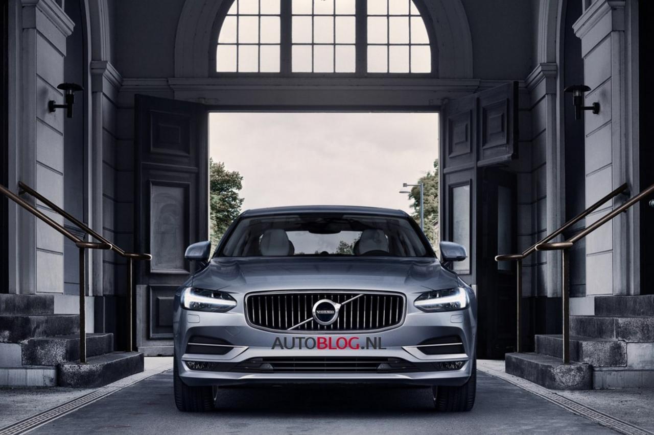 Yeni 2016 Volvo S90 �lk Resim Galerisi