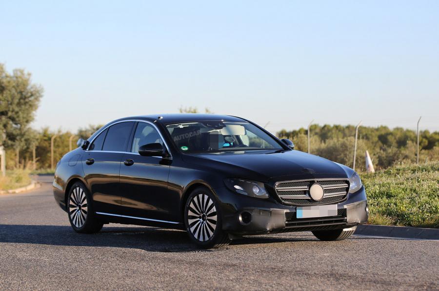 Yeni Mercedes E Serisi 2016 Hafif Kamuflajl� Resim Galerisi