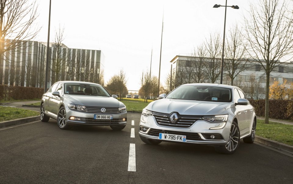 VW Passat vs Renault Talisman Resim Galerisi