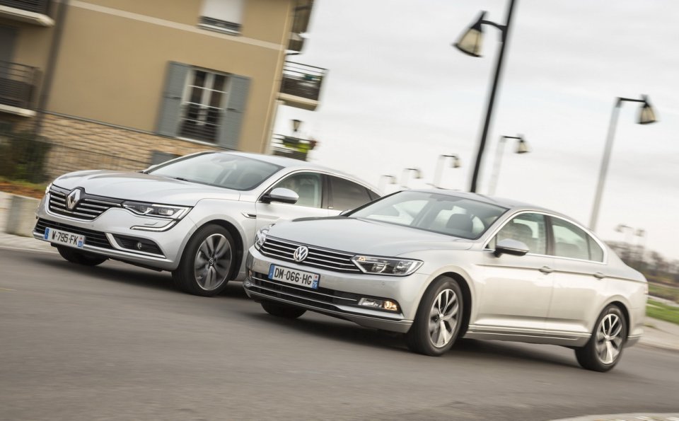 VW Passat vs Renault Talisman Resim Galerisi