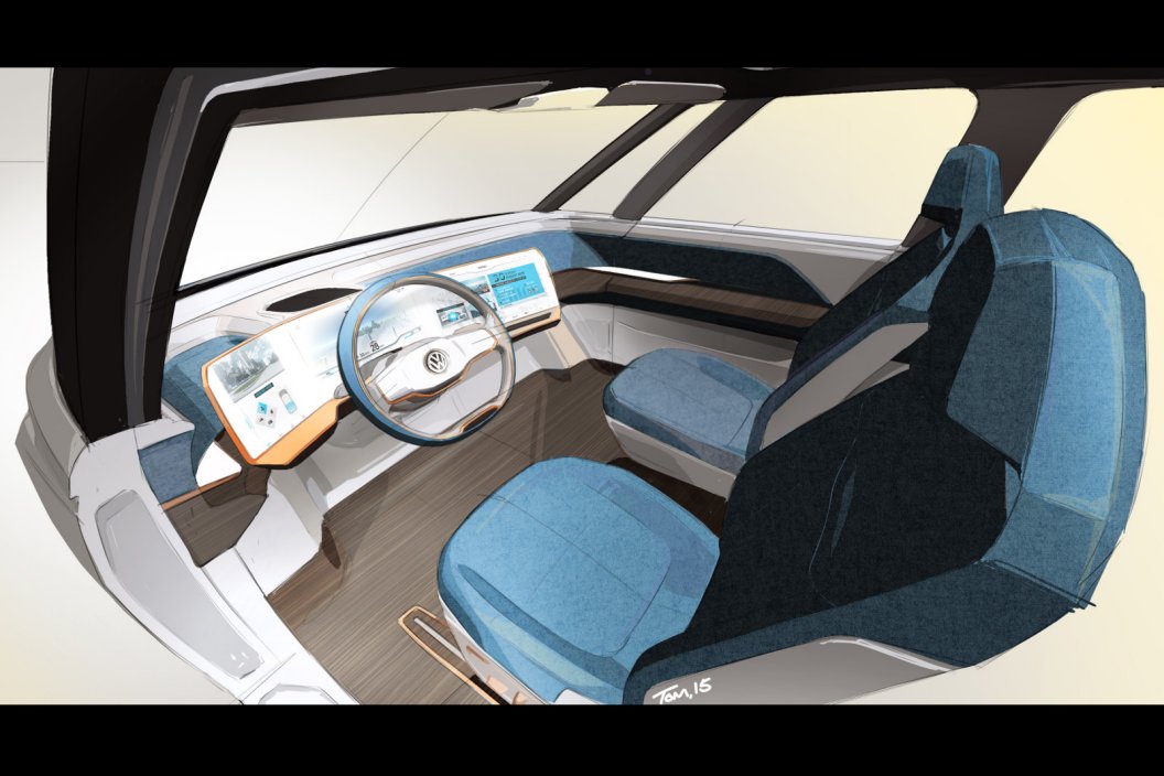 VW BUDD-e Konsept Resim Galerisi