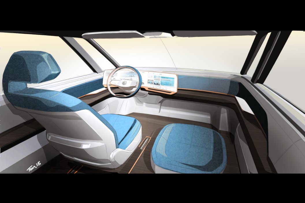 VW BUDD-e Konsept Resim Galerisi