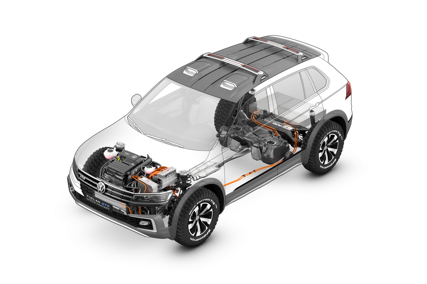 Volkswagen Tiguan GTE Active Konsept Resim Galerisi