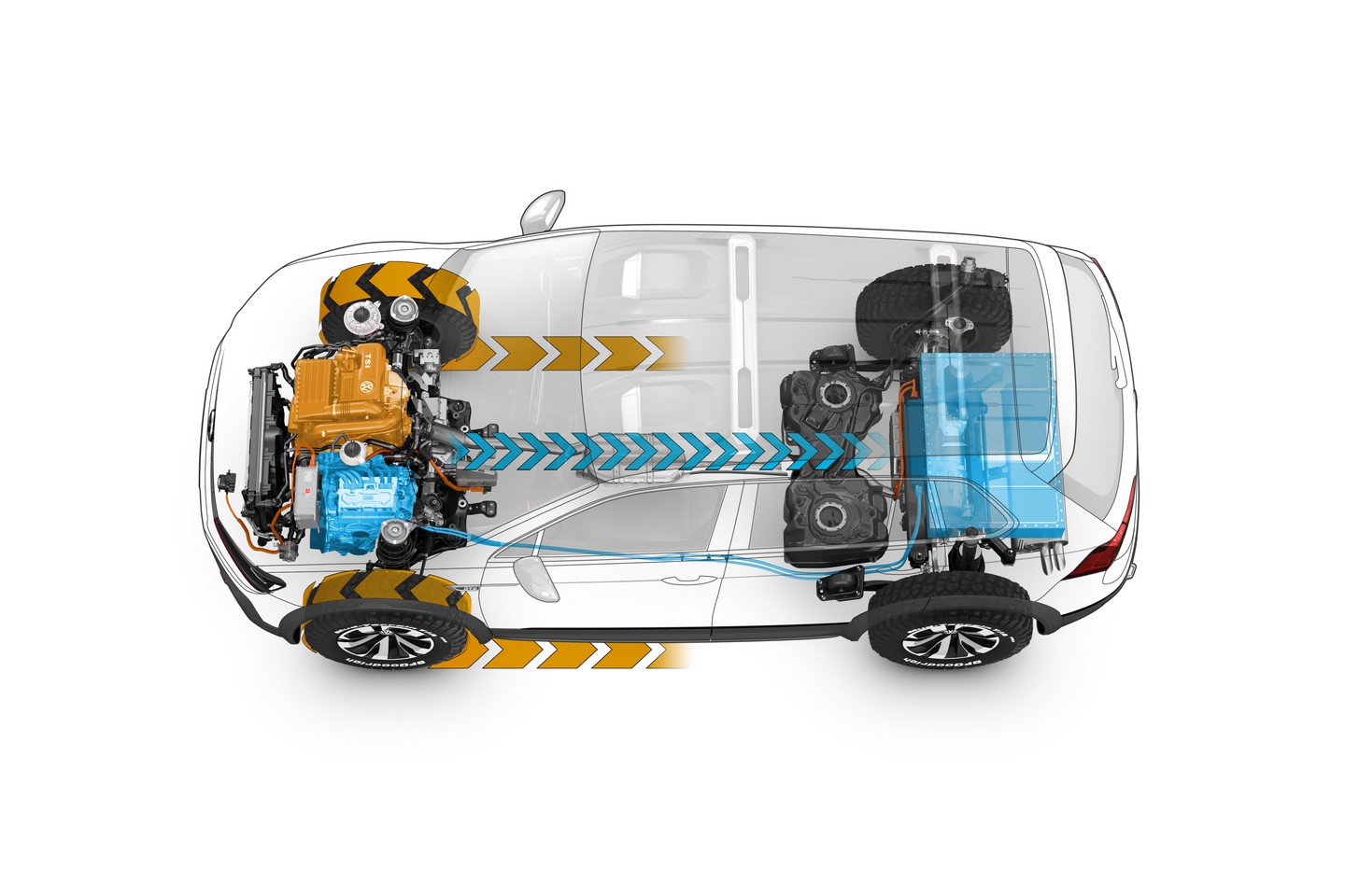 Volkswagen Tiguan GTE Active Konsept Resim Galerisi