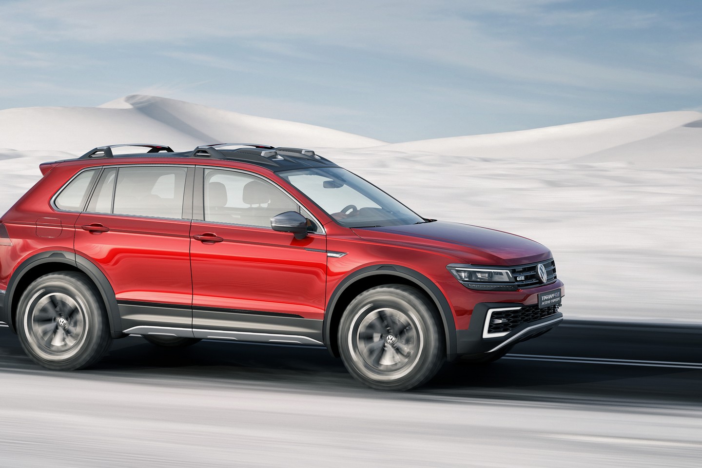 Volkswagen Tiguan GTE Active Konsept Resim Galerisi