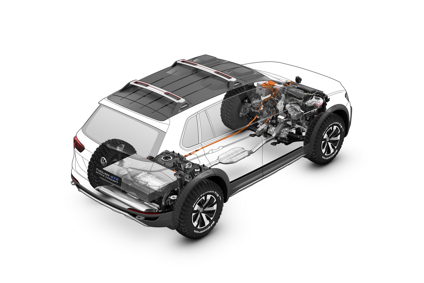 Volkswagen Tiguan GTE Active Konsept Resim Galerisi