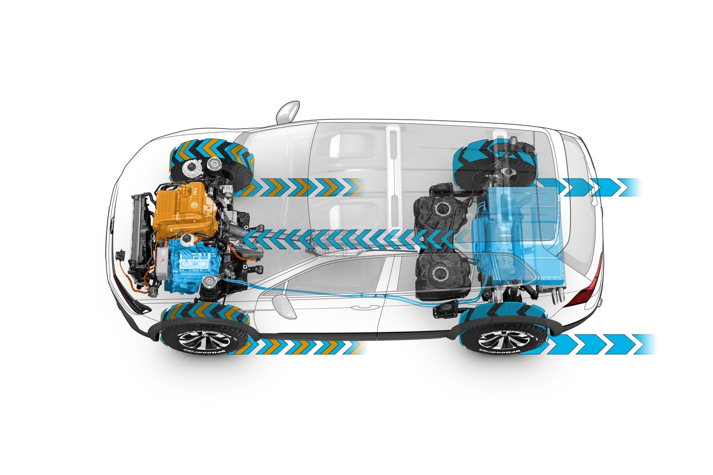 Volkswagen Tiguan GTE Active Konsept Resim Galerisi