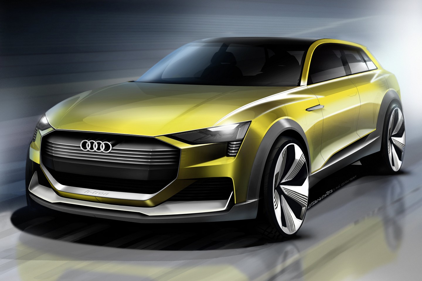  2016 Audi h-tron quattro concept resim galerisi