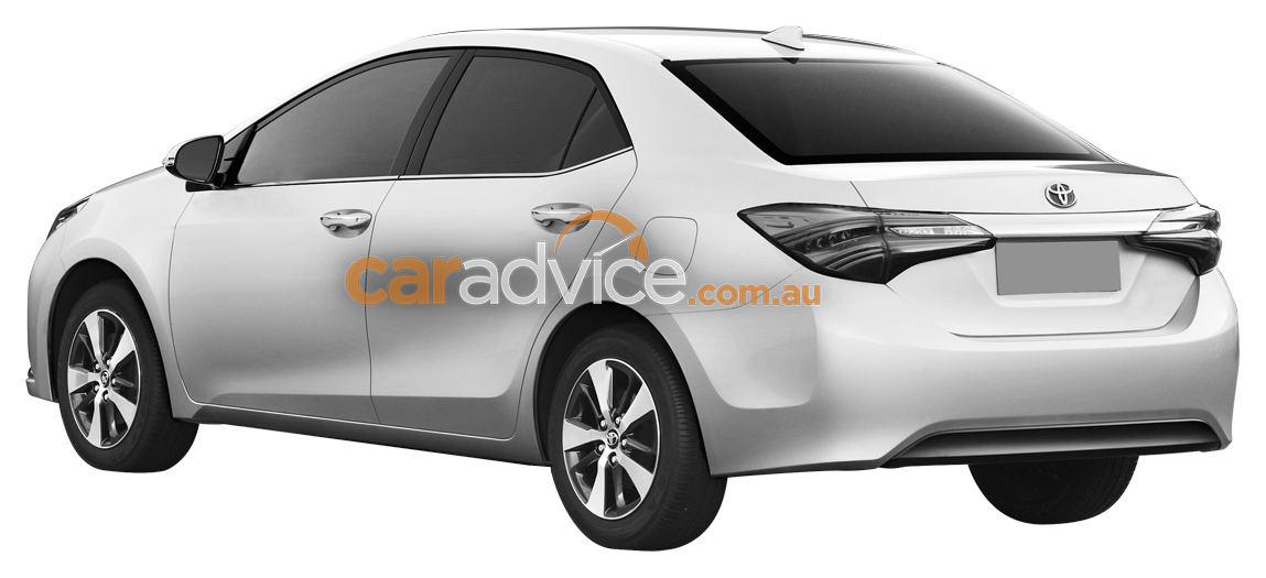 2016 Toyota Corolla Makyaj Patent Resim Galerisi