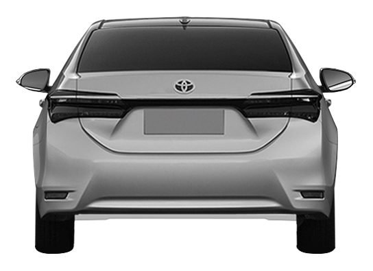 2016 Toyota Corolla Makyaj Patent Resim Galerisi