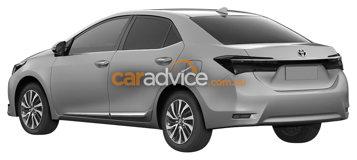 2016 Toyota Corolla Makyaj Patent Resim Galerisi