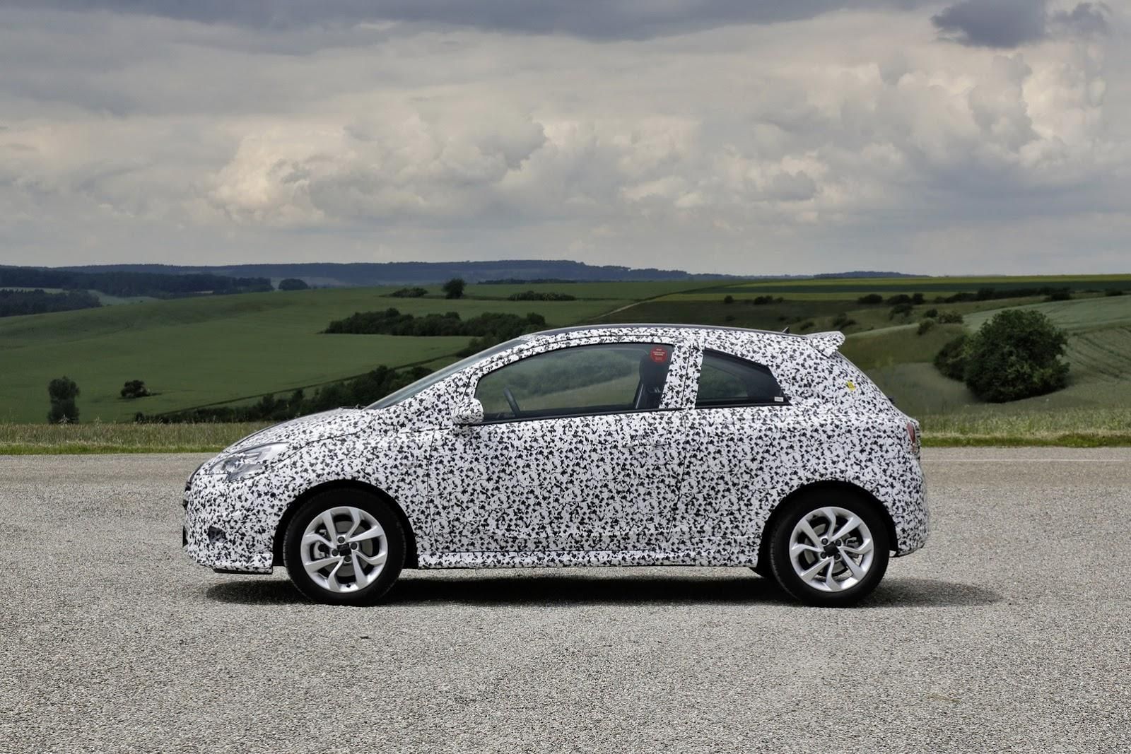 YEN OPEL CORSA RESM KAMUFLAJLI RESM GALERS