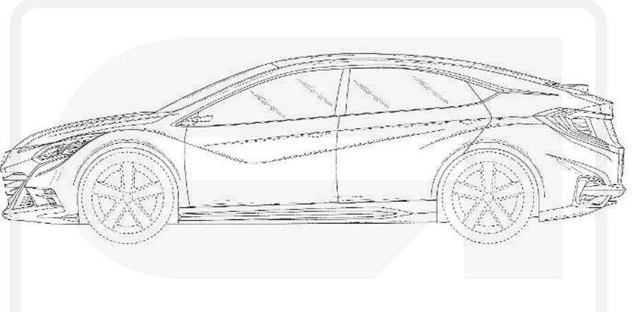 2016 Honda Civic Avrupa Versiyon Patent Resim Galerisi
