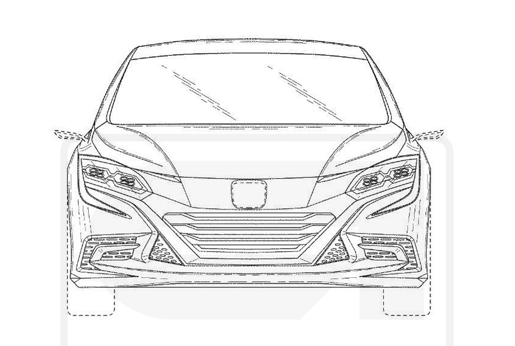 2016 Honda Civic Avrupa Versiyon Patent Resim Galerisi