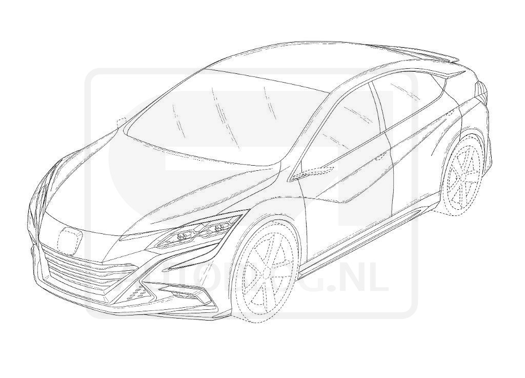 2016 Honda Civic Avrupa Versiyon Patent Resim Galerisi
